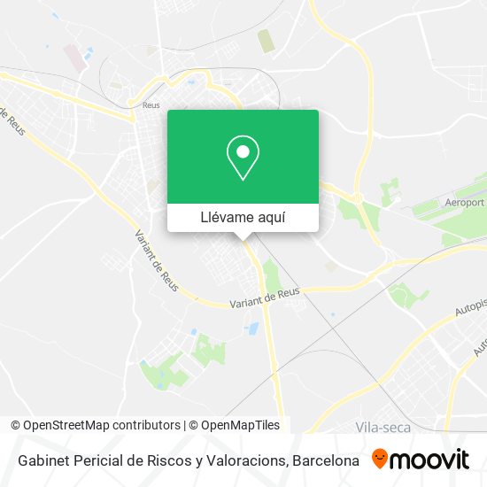 Mapa Gabinet Pericial de Riscos y Valoracions