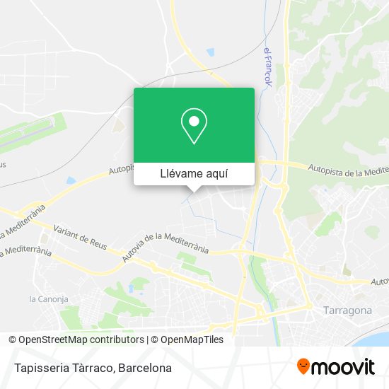 Mapa Tapisseria Tàrraco