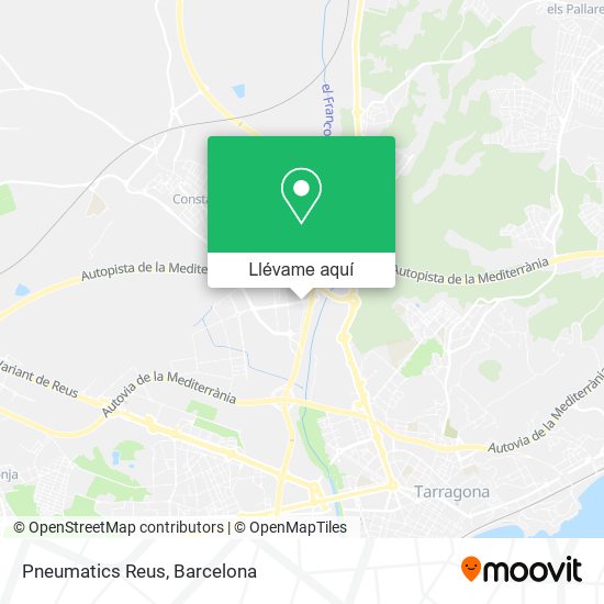 Mapa Pneumatics Reus