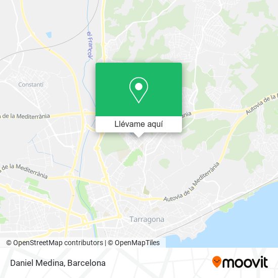 Mapa Daniel Medina
