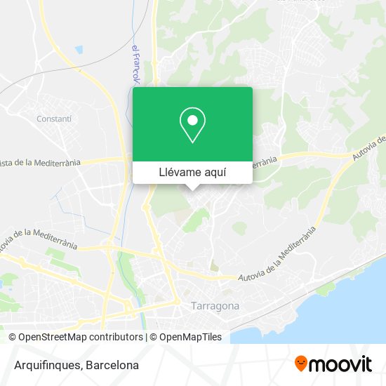 Mapa Arquifinques