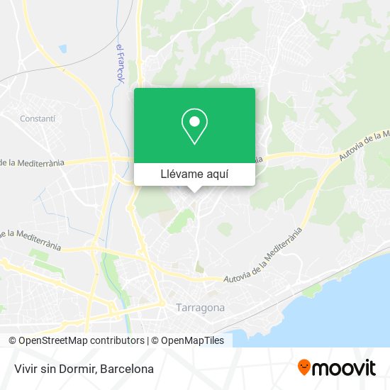 Mapa Vivir sin Dormir