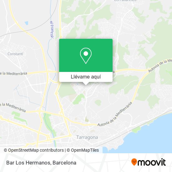 Mapa Bar Los Hermanos