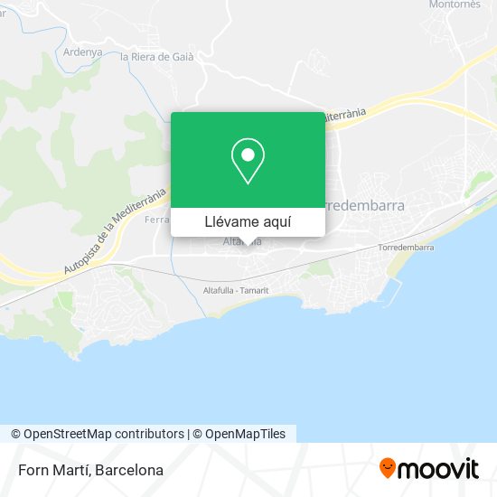 Mapa Forn Martí