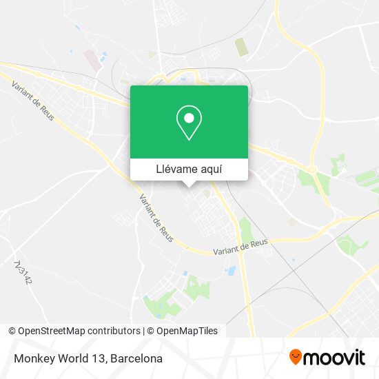 Mapa Monkey World 13