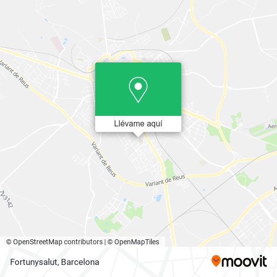 Mapa Fortunysalut