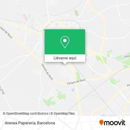 Mapa Atenea Papereria