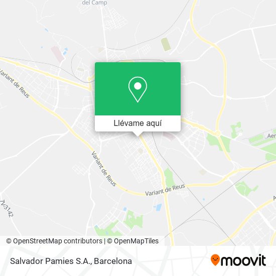 Mapa Salvador Pamies S.A.