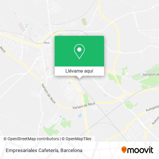 Mapa Empresariales Cafetería