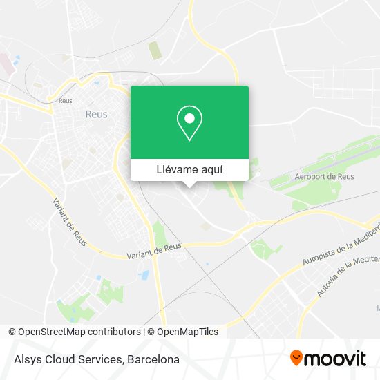 Mapa Alsys Cloud Services