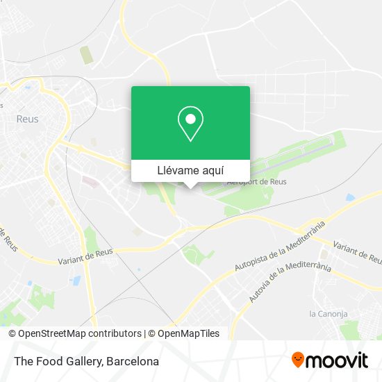 Mapa The Food Gallery