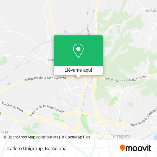 Mapa Trallero Unigroup