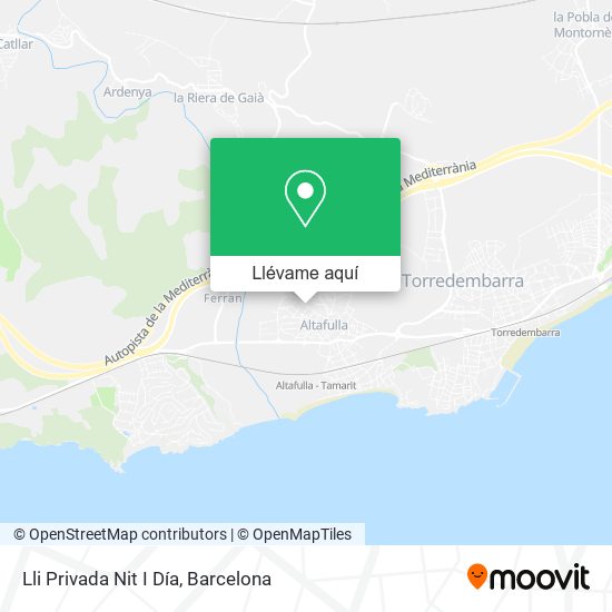 Mapa Lli Privada Nit I Día