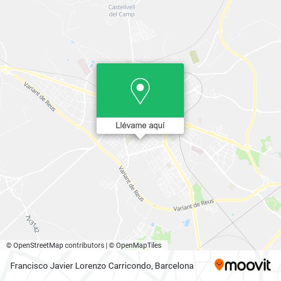 Mapa Francisco Javier Lorenzo Carricondo