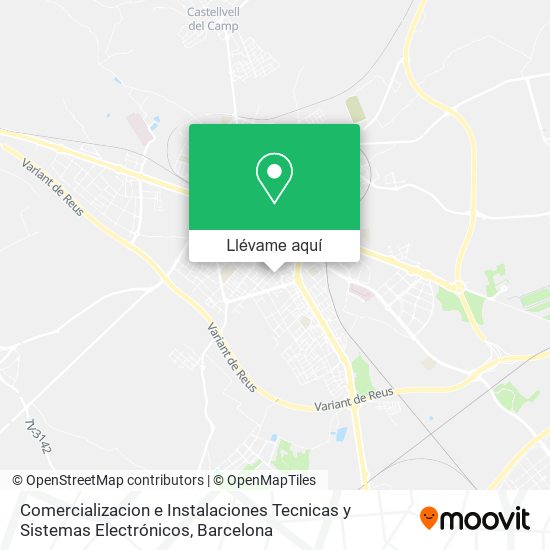 Mapa Comercializacion e Instalaciones Tecnicas y Sistemas Electrónicos