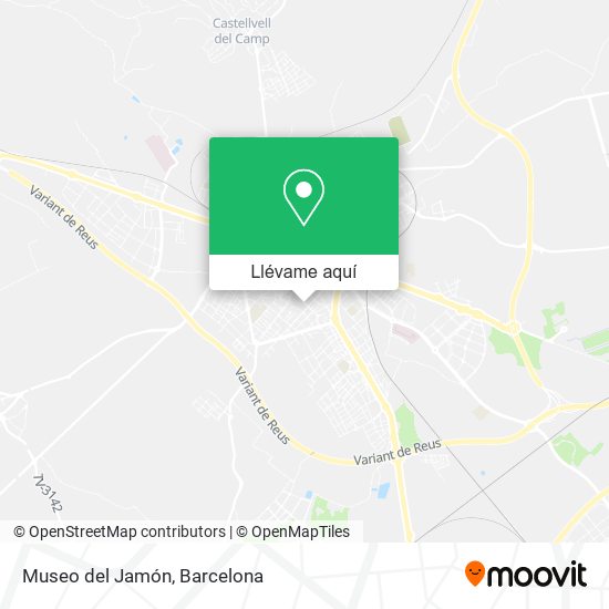 Mapa Museo del Jamón