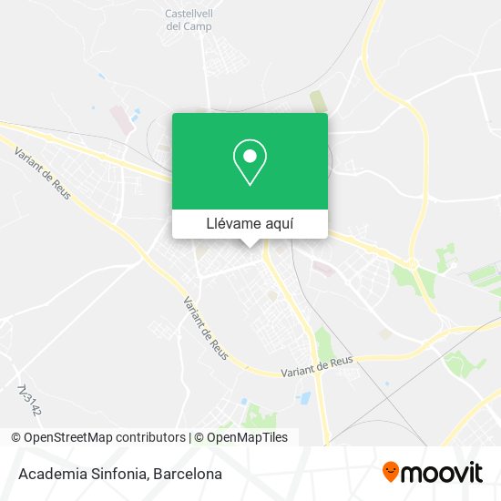 Mapa Academia Sinfonia