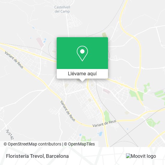 Mapa Floristería Trevol