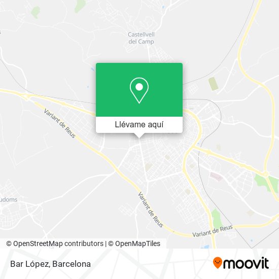 Mapa Bar López