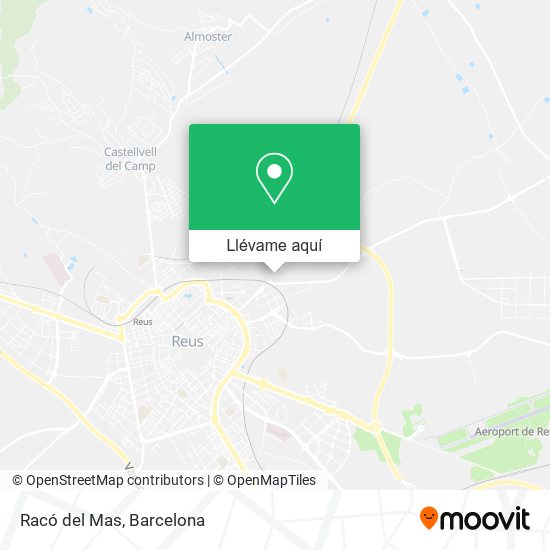 Mapa Racó del Mas