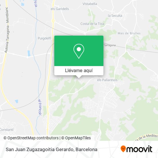 Mapa San Juan Zugazagoitia Gerardo