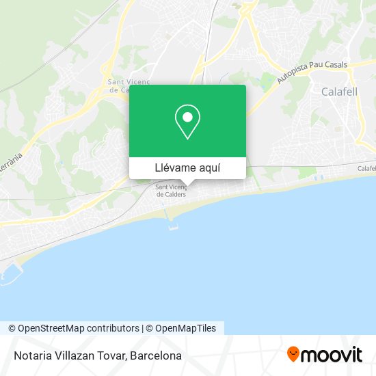 Mapa Notaria Villazan Tovar