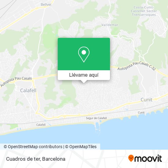 Mapa Cuadros de ter