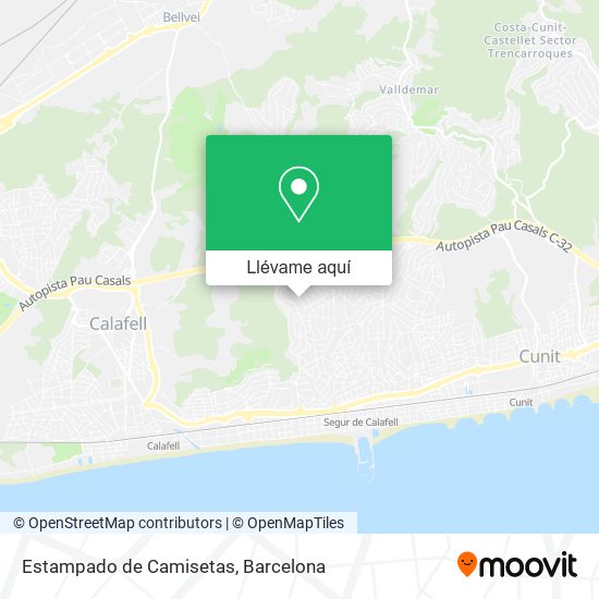 Mapa Estampado de Camisetas