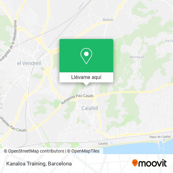 Mapa Kanaloa Training