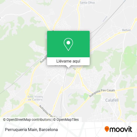 Mapa Perruqueria Main