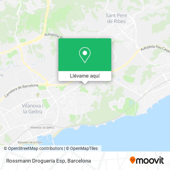 Mapa Rossmann Droguería Esp
