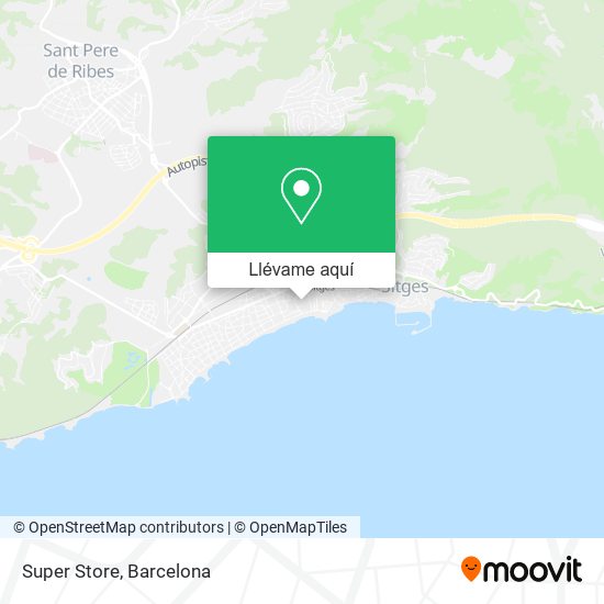 Mapa Super Store