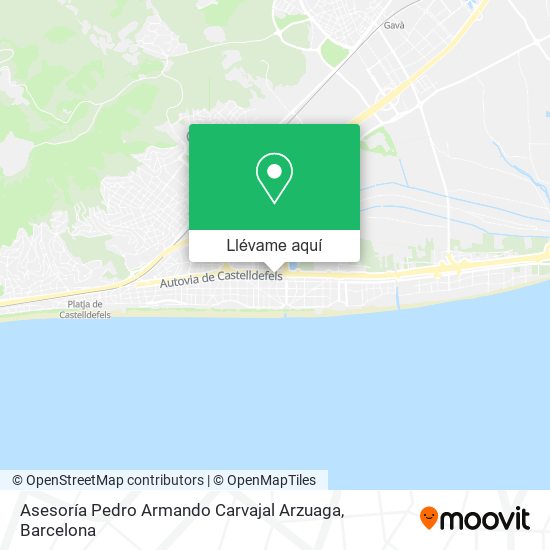 Mapa Asesoría Pedro Armando Carvajal Arzuaga