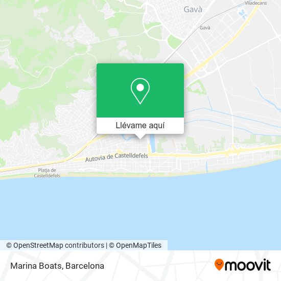 Mapa Marina Boats