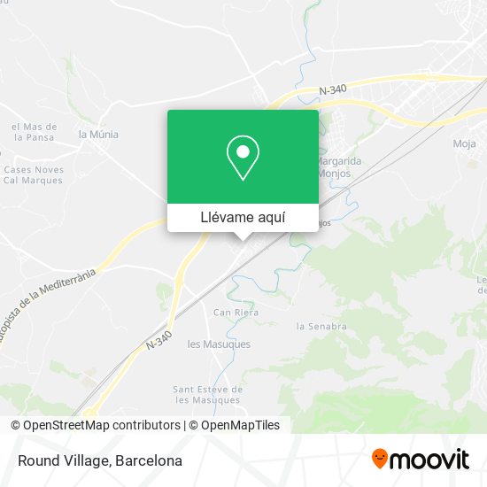 Mapa Round Village