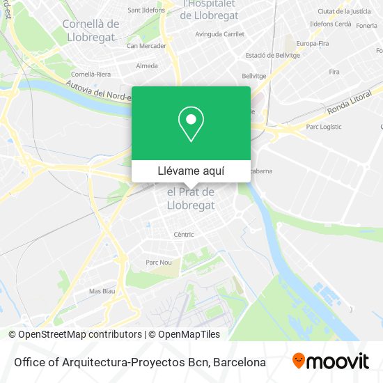 Mapa Office of Arquitectura-Proyectos Bcn