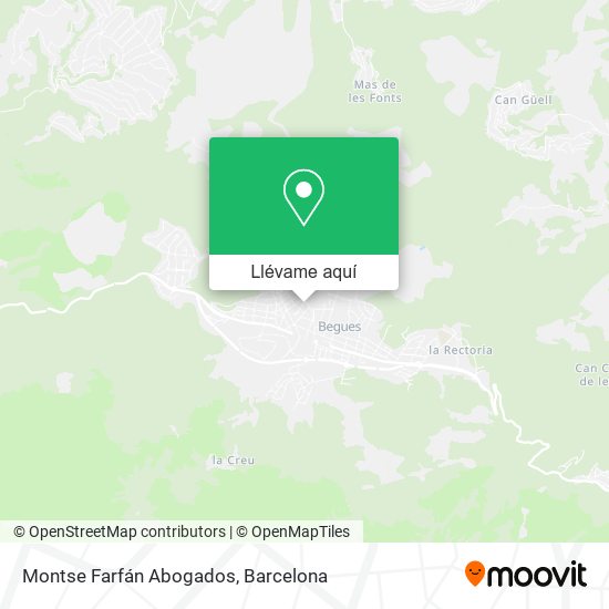 Mapa Montse Farfán Abogados