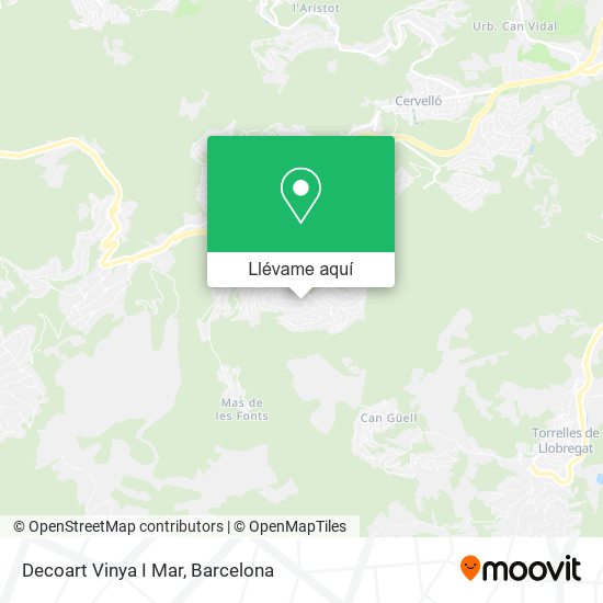 Mapa Decoart Vinya I Mar