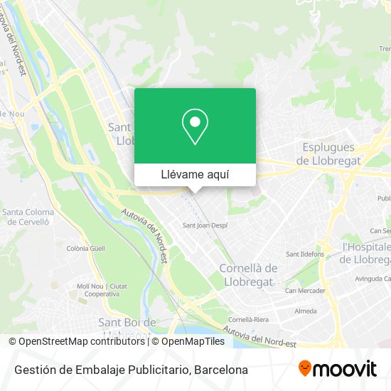 Mapa Gestión de Embalaje Publicitario