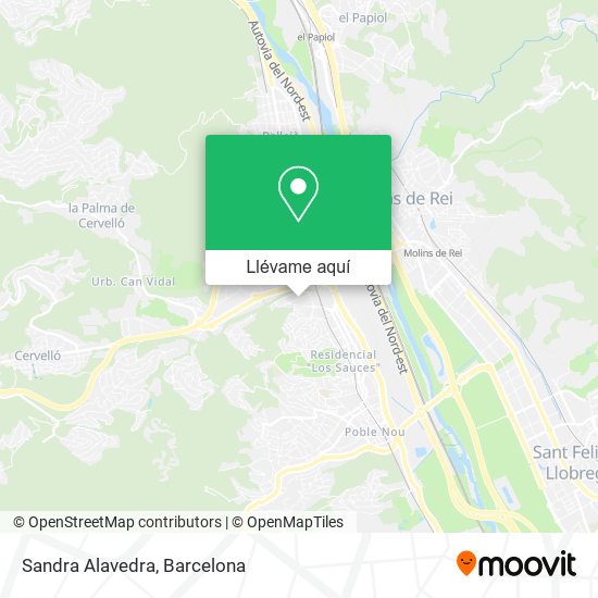 Mapa Sandra Alavedra