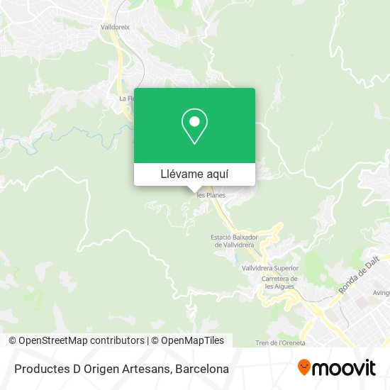 Mapa Productes D Origen Artesans