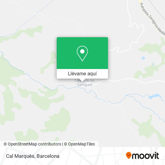Mapa Cal Marquès