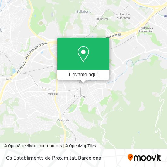 Mapa Cs Establiments de Proximitat