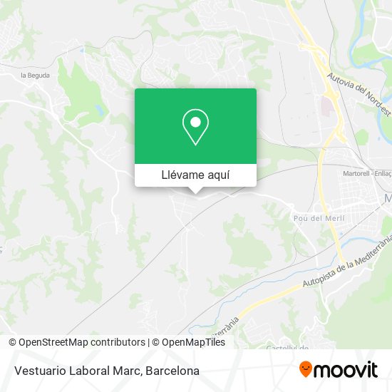 Mapa Vestuario Laboral Marc