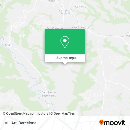 Mapa VI L'Art