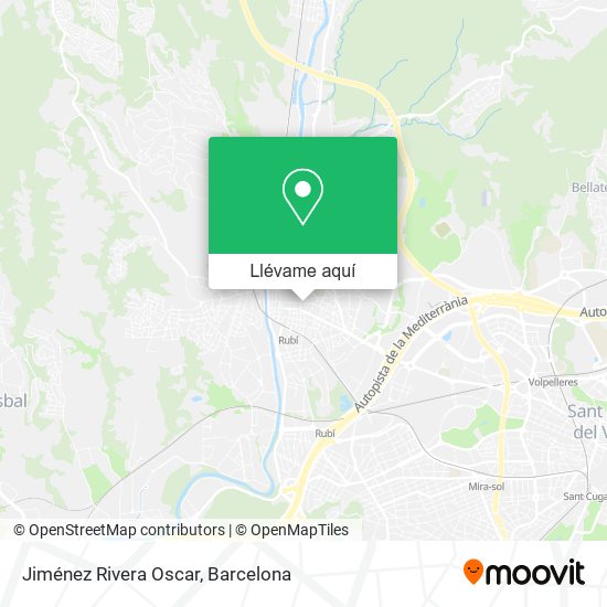 Mapa Jiménez Rivera Oscar