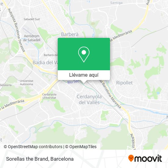 Mapa Sorellas the Brand