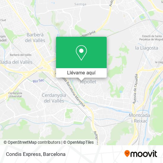 Mapa Condis Express
