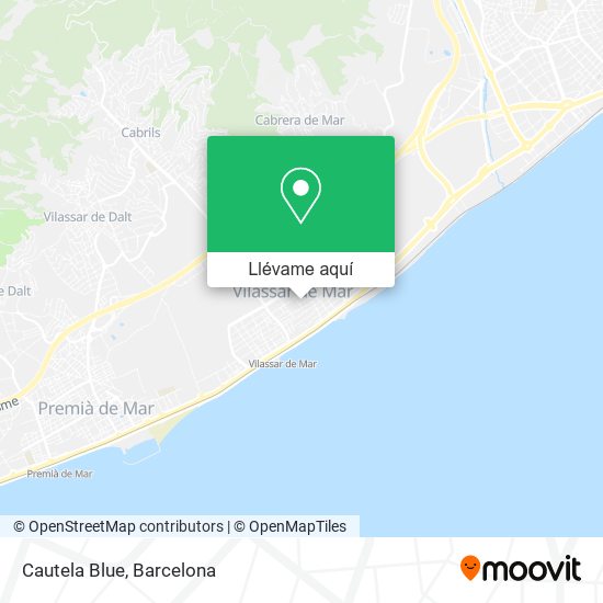 Mapa Cautela Blue