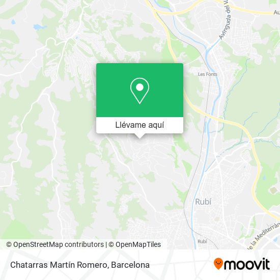 Mapa Chatarras Martín Romero